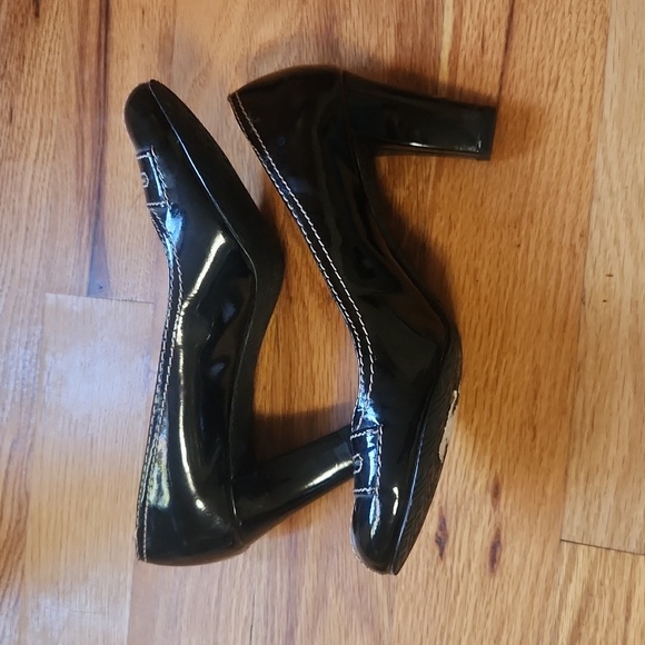 Black patent leather heels - Picture 2 of 4